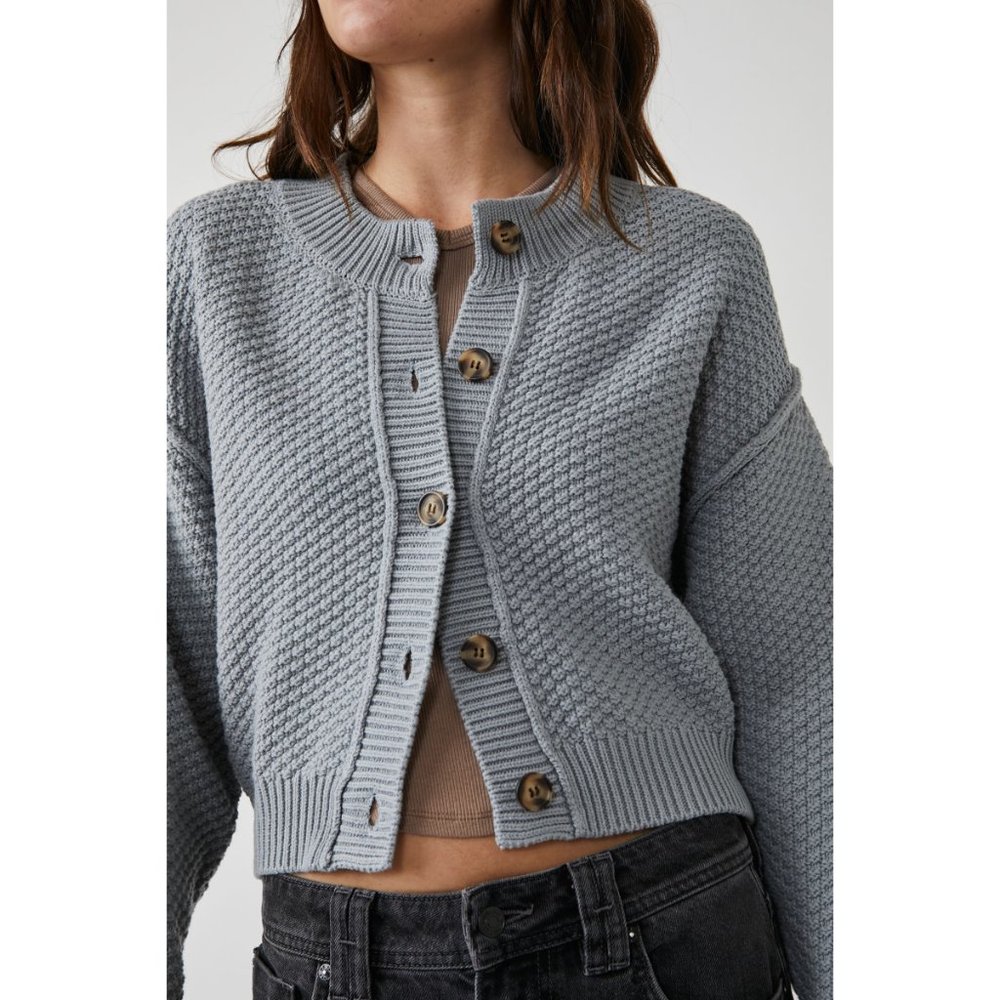 🎉LAST CHANCE🎉 FREE PEOPLE Lila Cardi / Frosted Earth - Picture 4 of 5